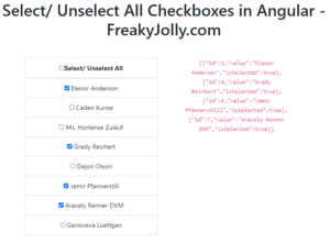 Angular 12 How To Check All Uncheck All Checkbox List