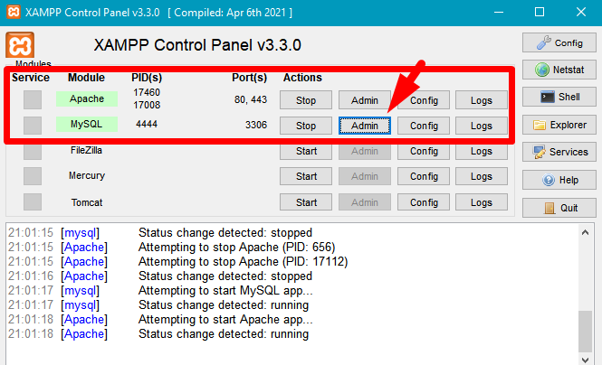 XAMPP How To Connect A Remote Database In PhpMyAdmin